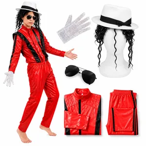 Kids King of Pop Halloween Costume Set | 80s Pop Star Fancy Dress Bundle