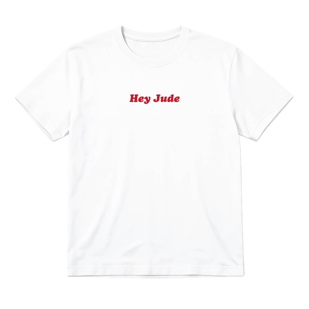 England Football Fan Gift T-Shirt | Novelty White Cotton Jude Slogan Tee for Him Her World Cup