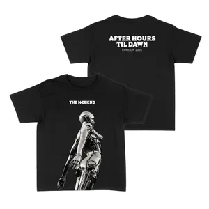 Adult After Hours Concert T-Shirt | Black Front and Back Print