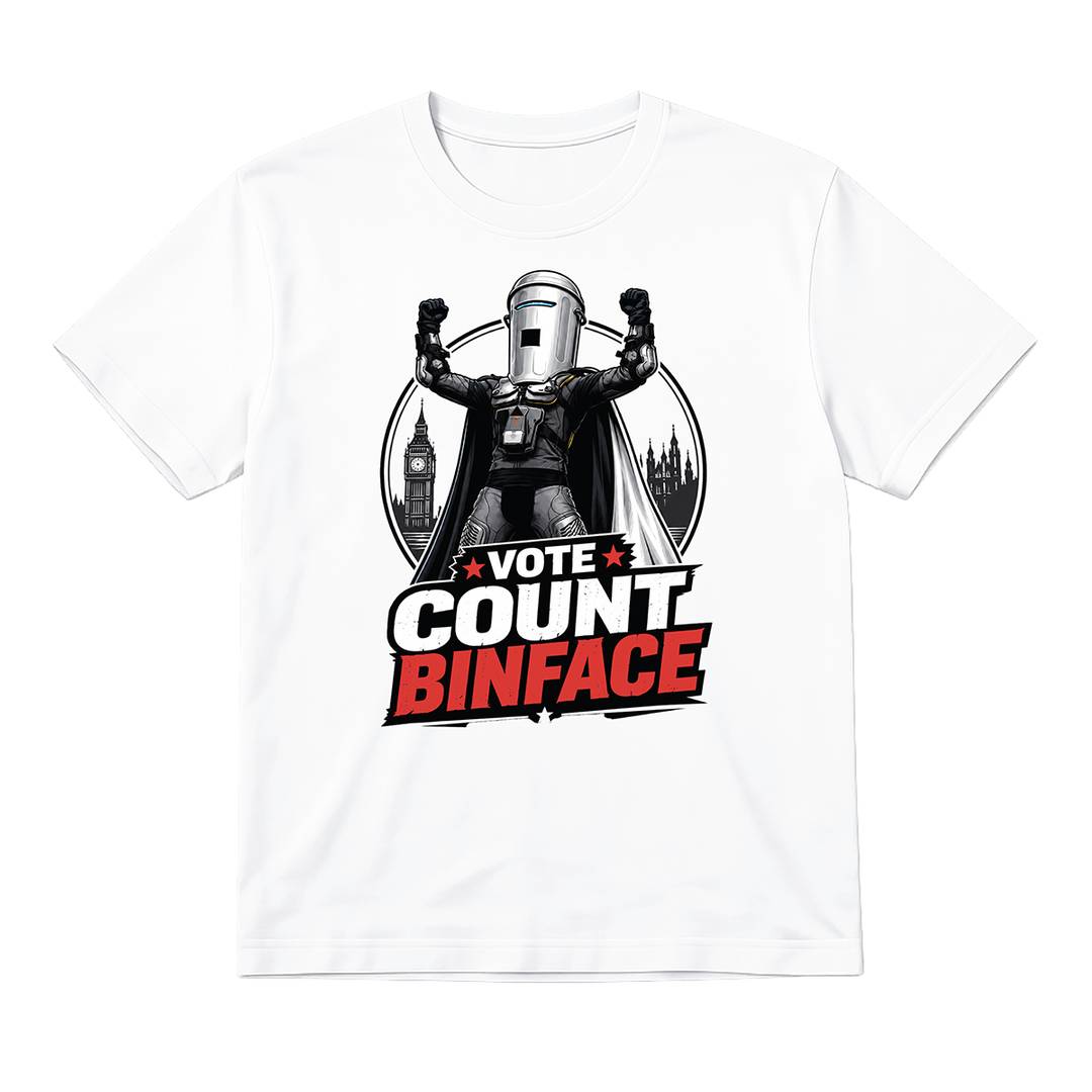 Adults British Political Satire T-Shirt | Men's and Women's Funny Election Parody Print Tee | 100% Cotton