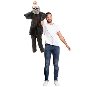 Halloween Animatronic Skeleton Decoration | Head-Popping Prop
