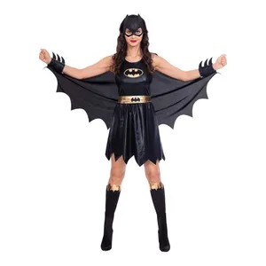 Ladies Licensed Batwoman Costume | Superhero Fancy Dress Outfit
