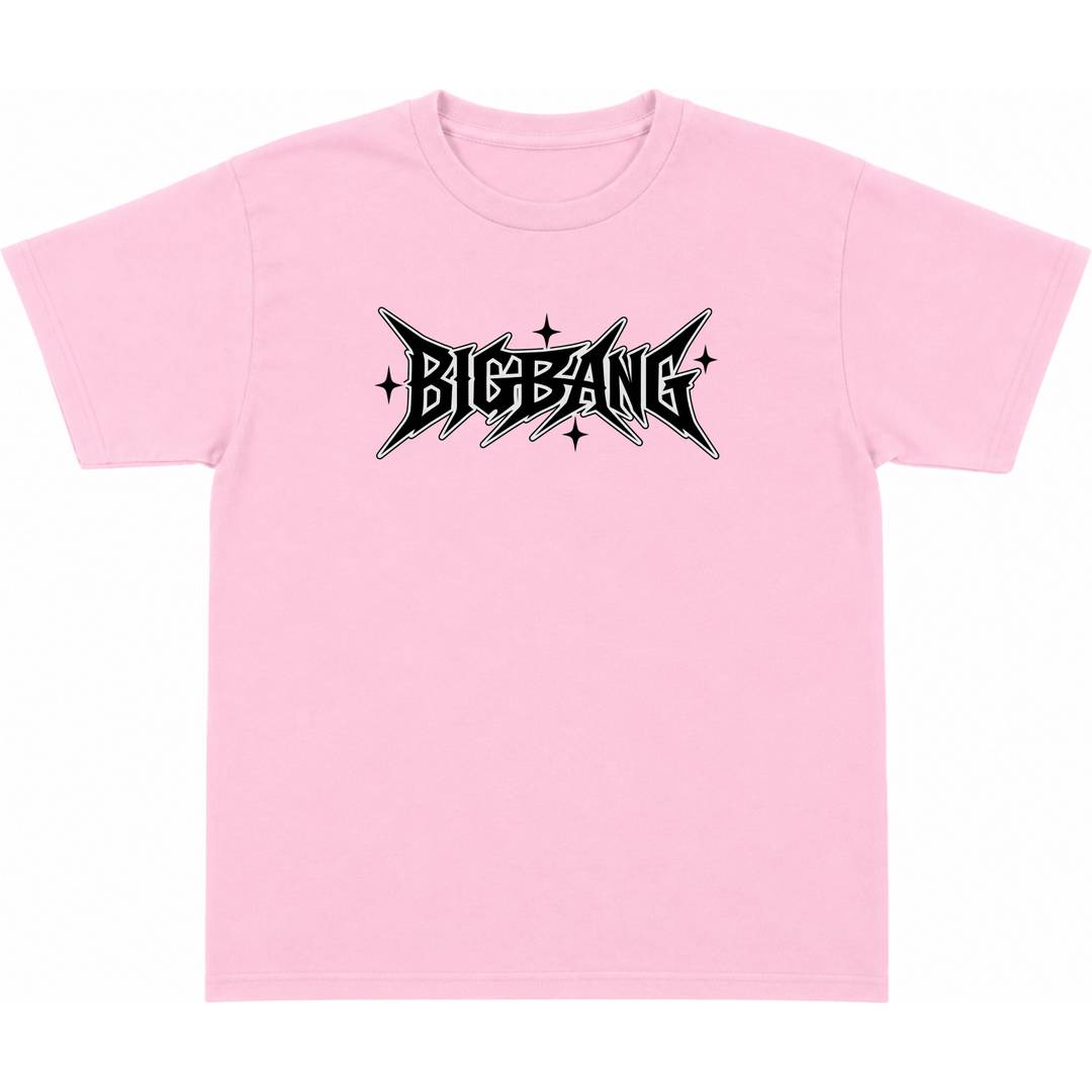 Womens K-Pop Concert Baby Tee | Pink Fan Fitted Top