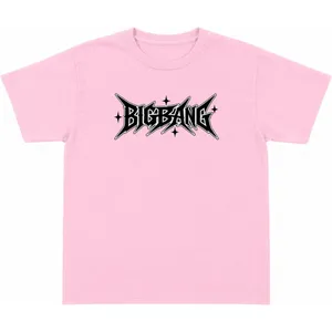 Womens K-Pop Concert Baby Tee | Pink Fan Fitted Top