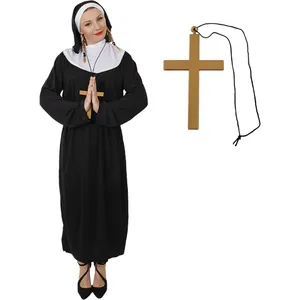 Adult Nun Costume | Religious Stag Hen Fancy Dress Outfit