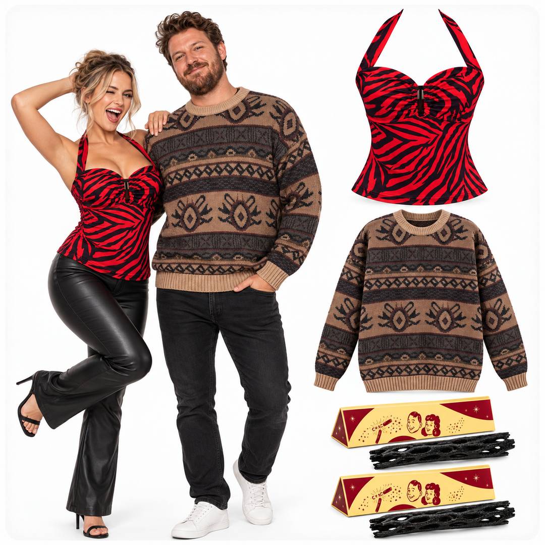 Adults Obsessed Couples Halloween Costume | Deluxe Fancy Dress