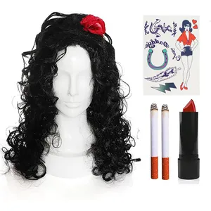 Adult 00s Singer Accessory Set | 5pcs | Retro British Music Costume Kit
