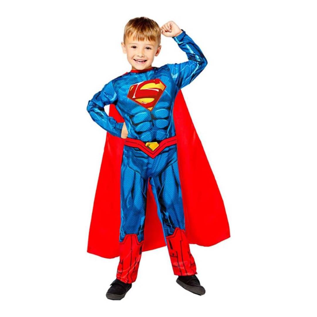 Kids Superman Costume | Officially Licensed Fancy Dress Outfit
