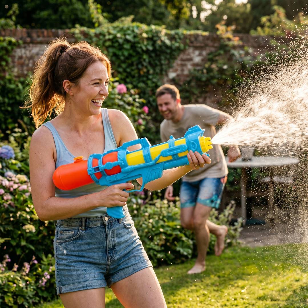 Large Water Gun Summer Pistol - 55X23CM / 21X9 Inch