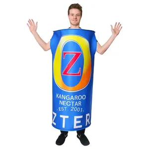Adults Beer Can Costume | Novelty Lager Tabard Fancy Dress Outfit