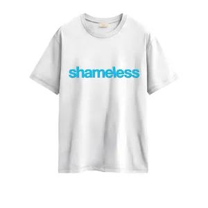Adult Shameless Slogan Black T-Shirt | TV Drama Statement Tee Unisex