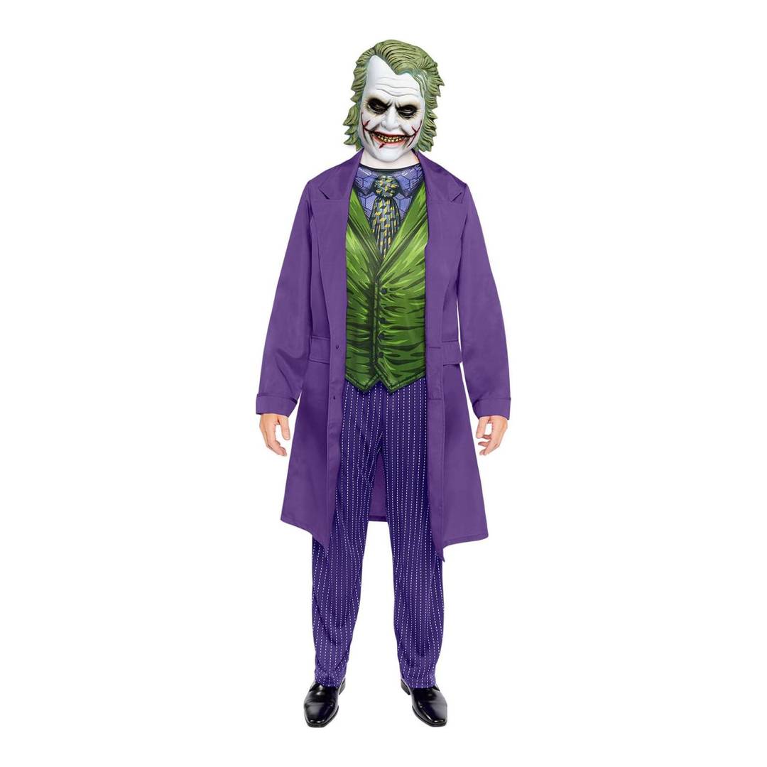 Mens Joker Fancy Dress Costume | Officially Licensed Halloween Outfit