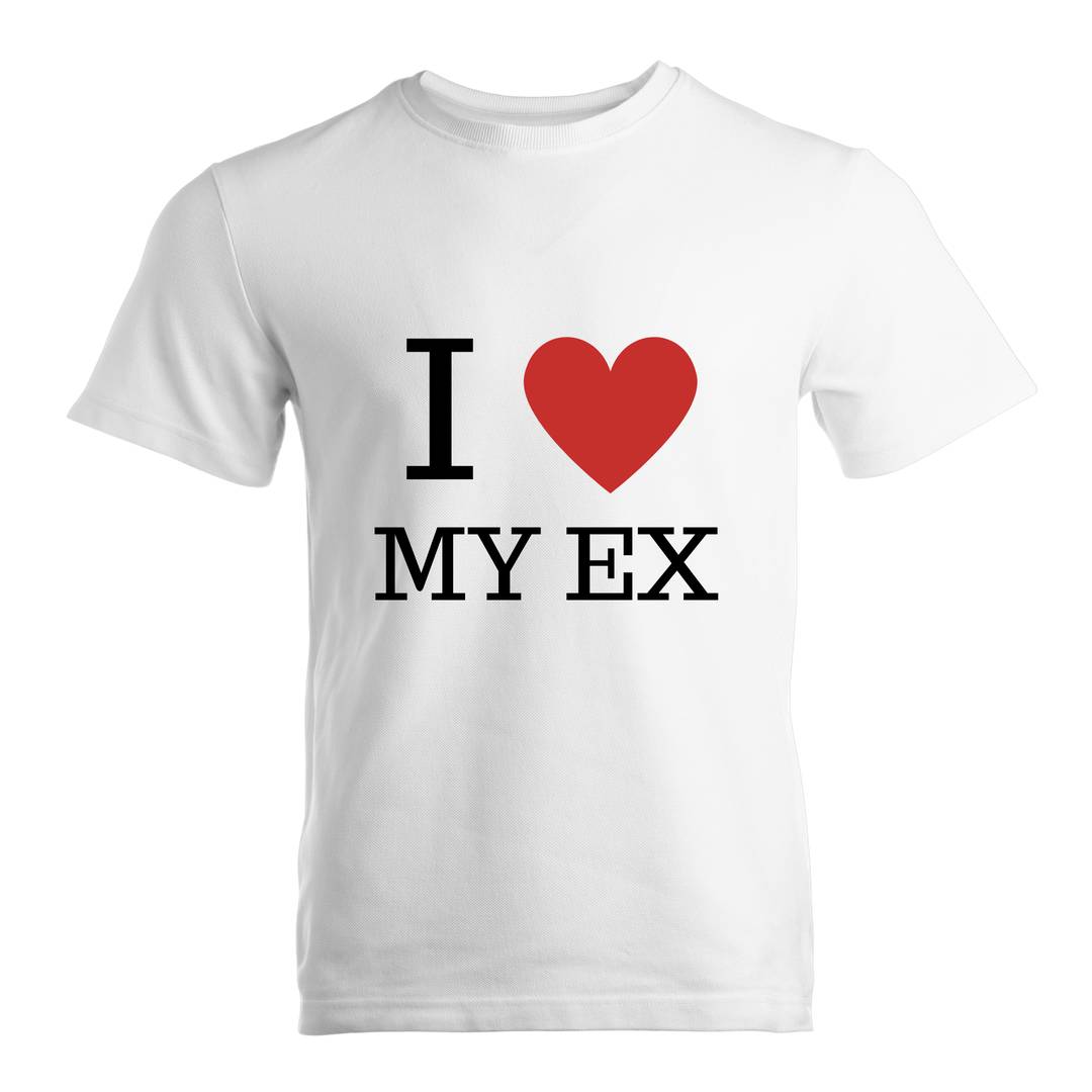 Adult I Heart My Ex T-Shirt | Stag Do Hen Do Funny Novelty Tee