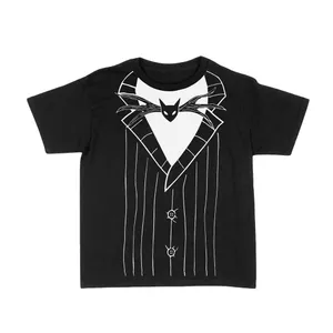 Halloween Skeleton T-Shirt | Bones Print Fancy Dress Costume Top