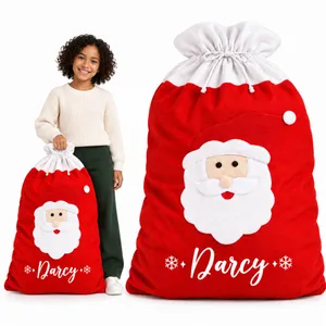 Personalised Christmas Santa Sack | Custom Name Gift Set Bundle
