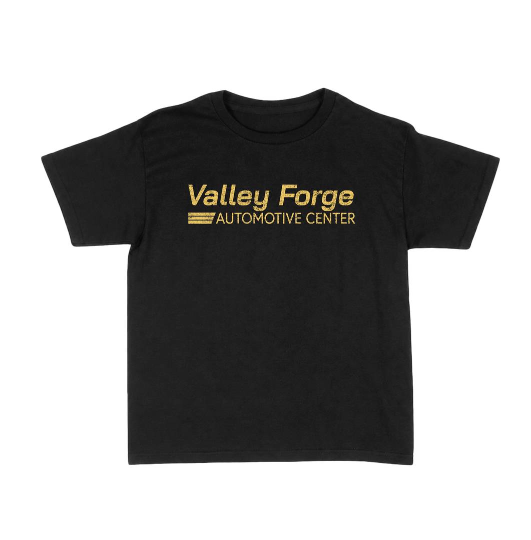 Womens Valley Forge Automotive Centre Print | Novelty Black Baby Tee