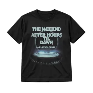 Black Eclipse Stadium Graphic Tee | Unisex Concert Top | Short Sleeve