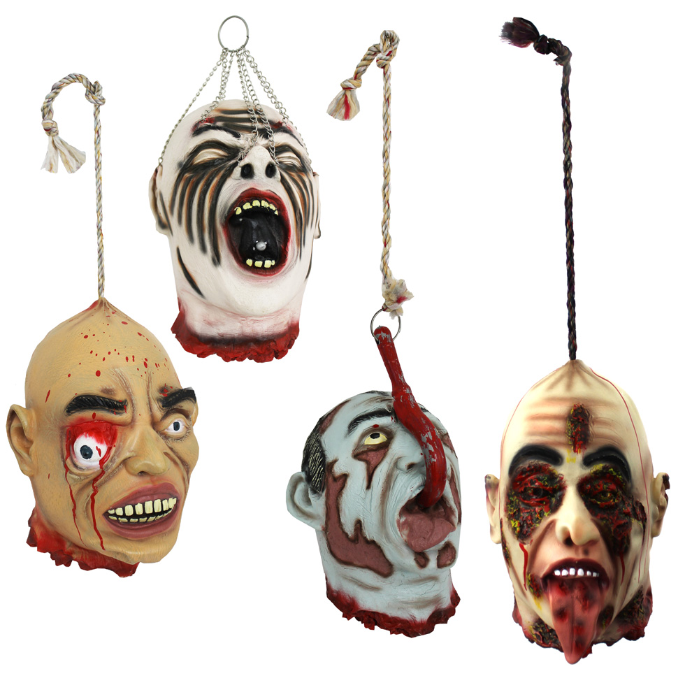 severed halloween heads