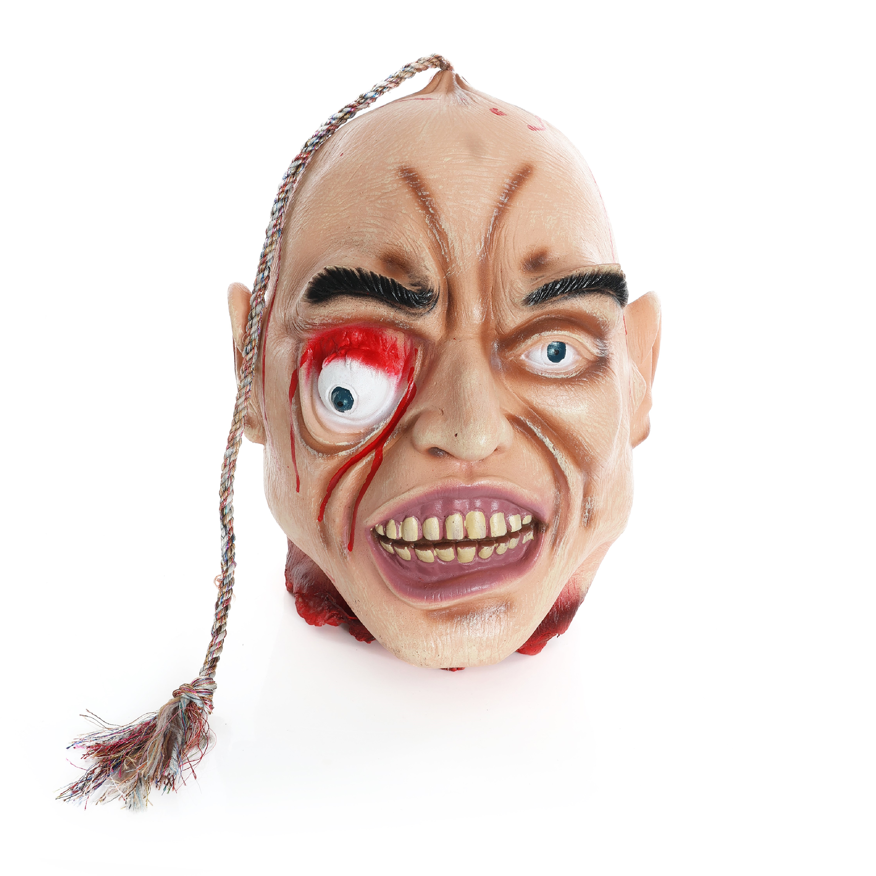 Bulging Eye Hanging Severed Head