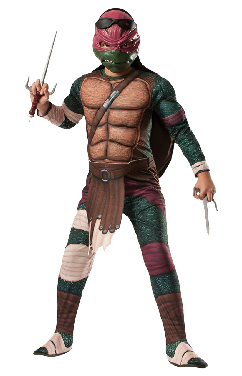Deluxe  Kids Teenage Mutant Ninja Turtles Raphael Fancy Dress