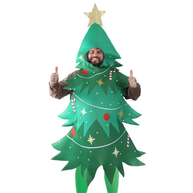 christmas tree dress up ideas Fun Shack Christmas Tree Fancy Dress for Women, Christmas Tree Costume Adult, Christmas Costumes for Women, Xmas Tree Costume Large