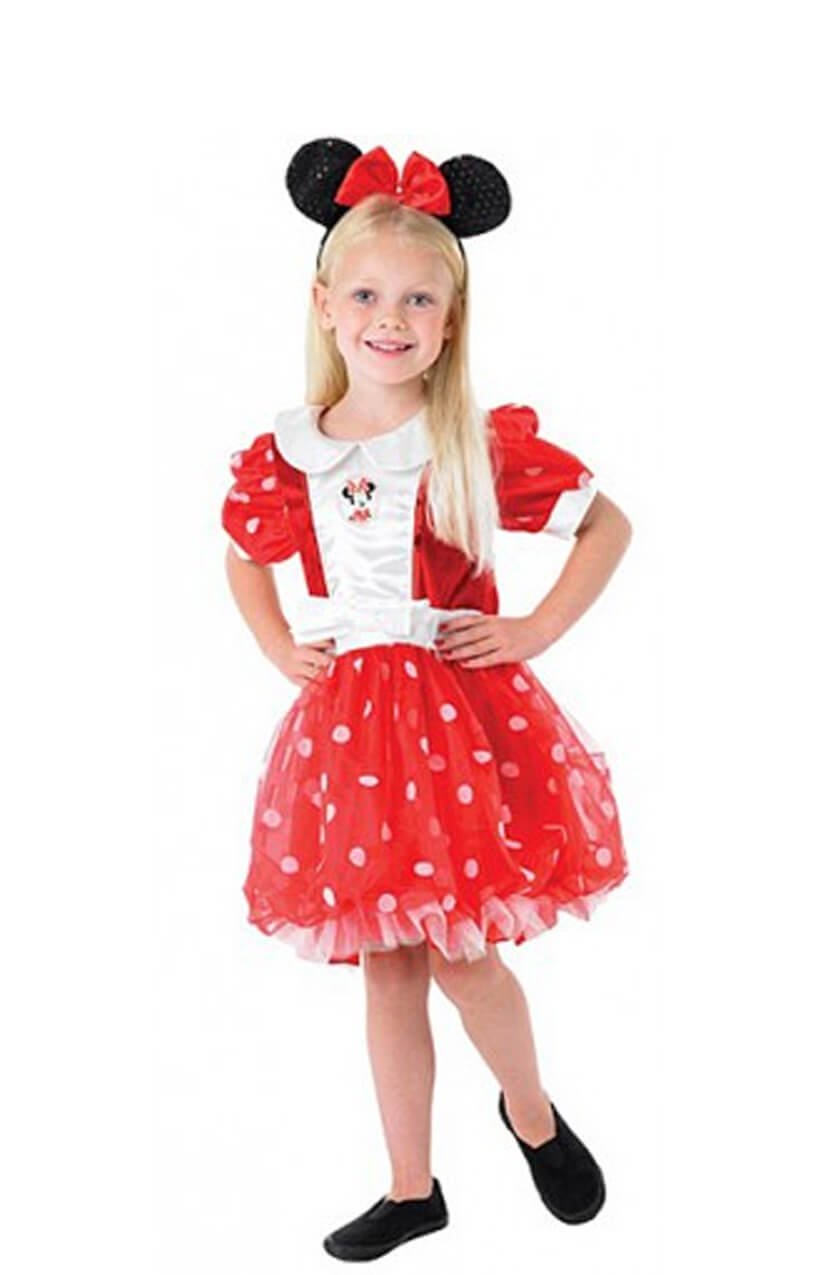 Deluxe Red Minnie Puff Ball Costume