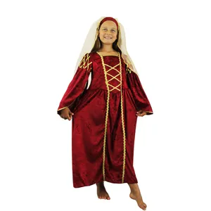 Red Tudor Princess Costume