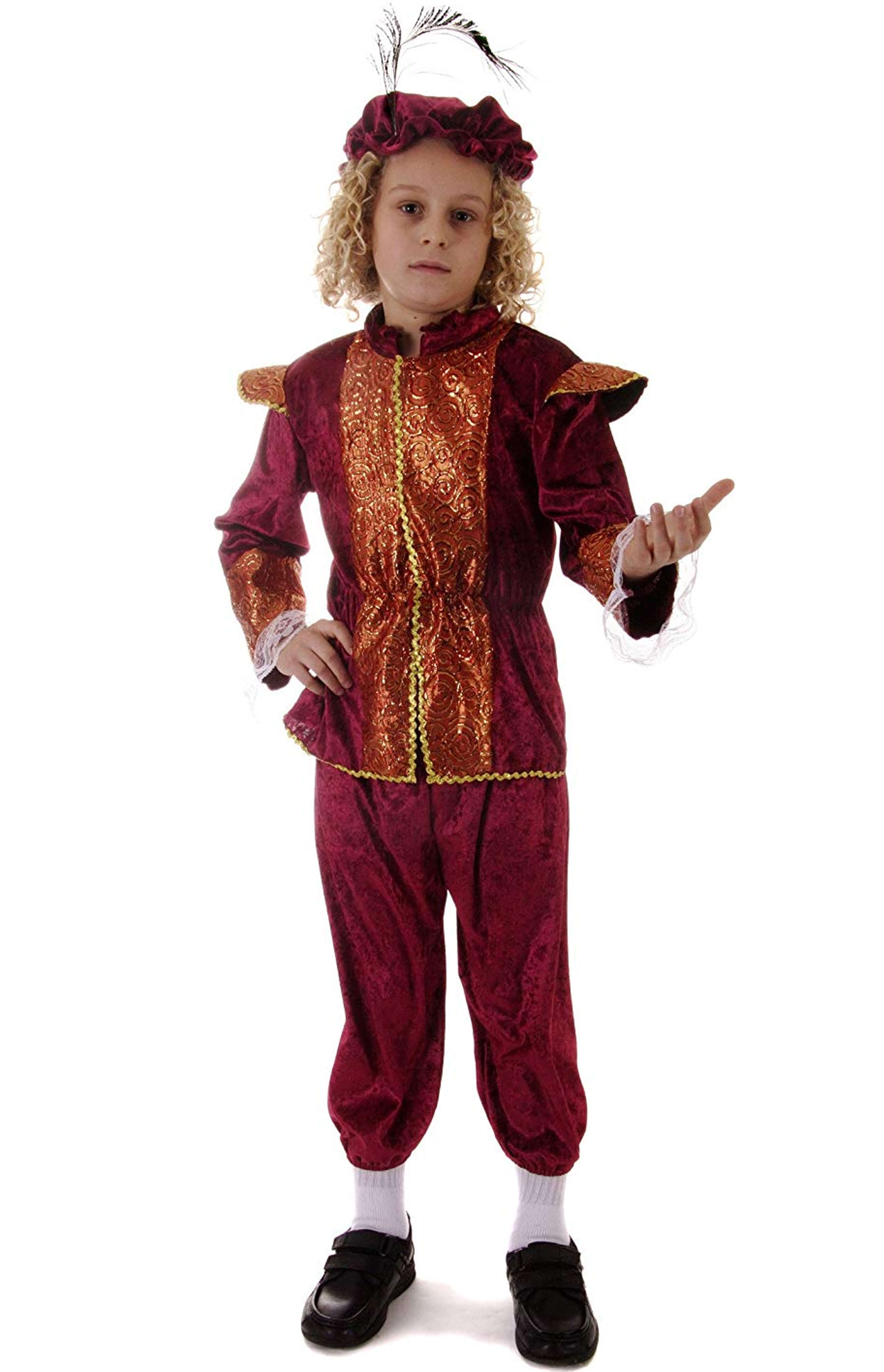 Rich Renaissance Tudor Boy School Costume