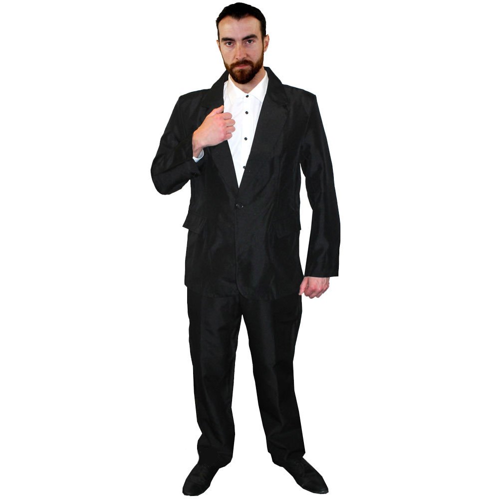 Black Suit Fancy Dress Costume