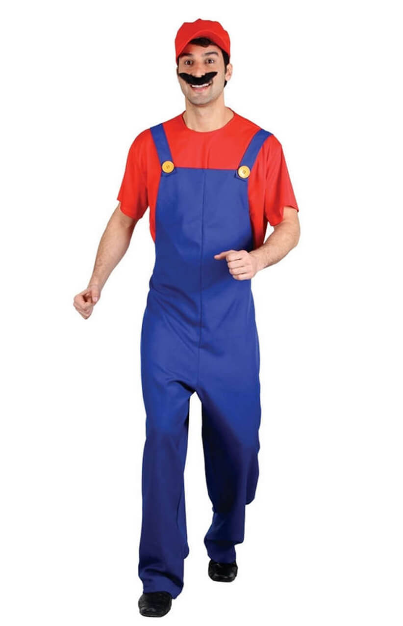 Red Plumber Costume