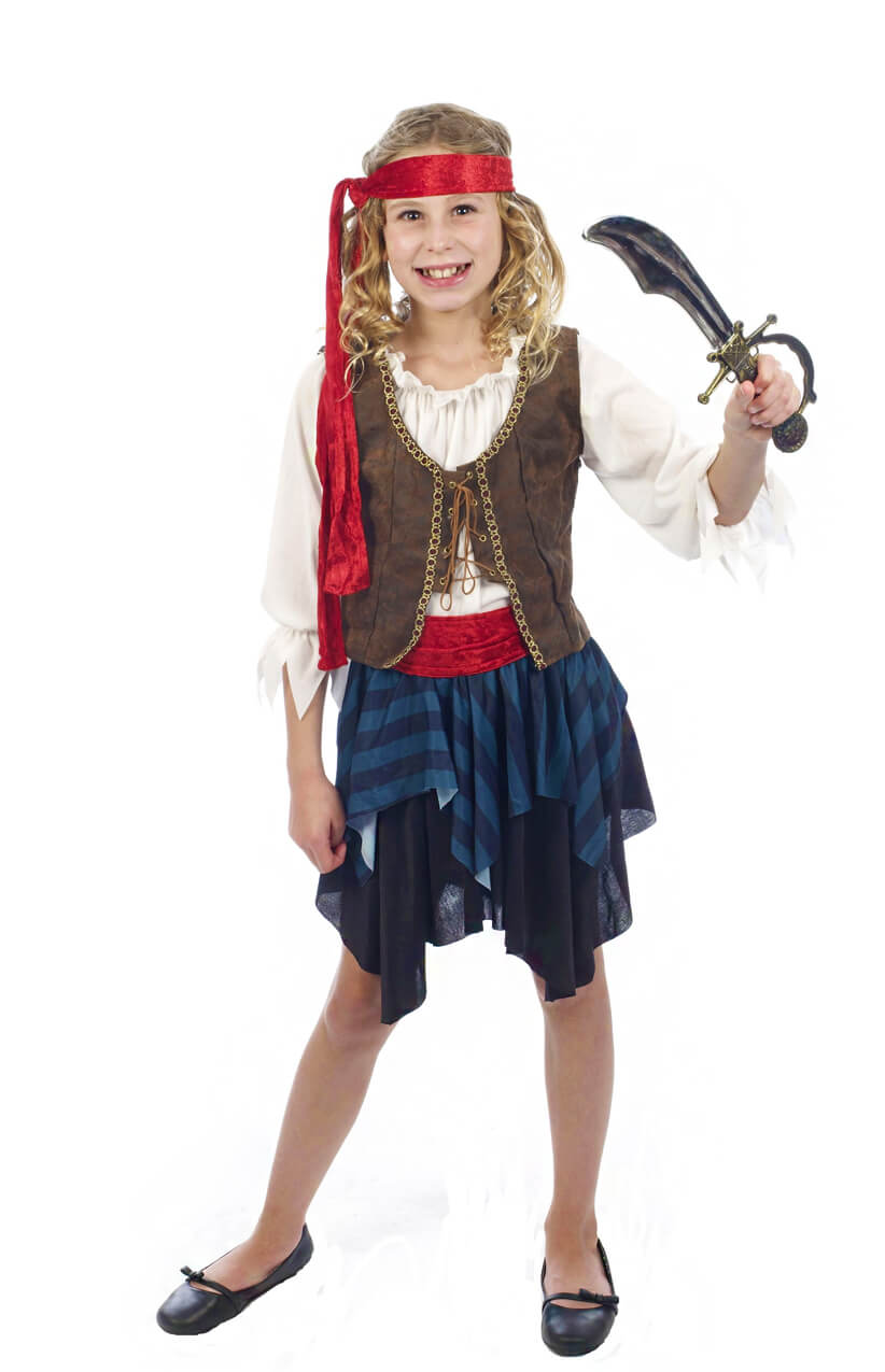 Girls Caribbean Pirate Costume