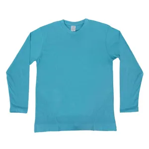 100% Plain Blue Adults T-Shirt