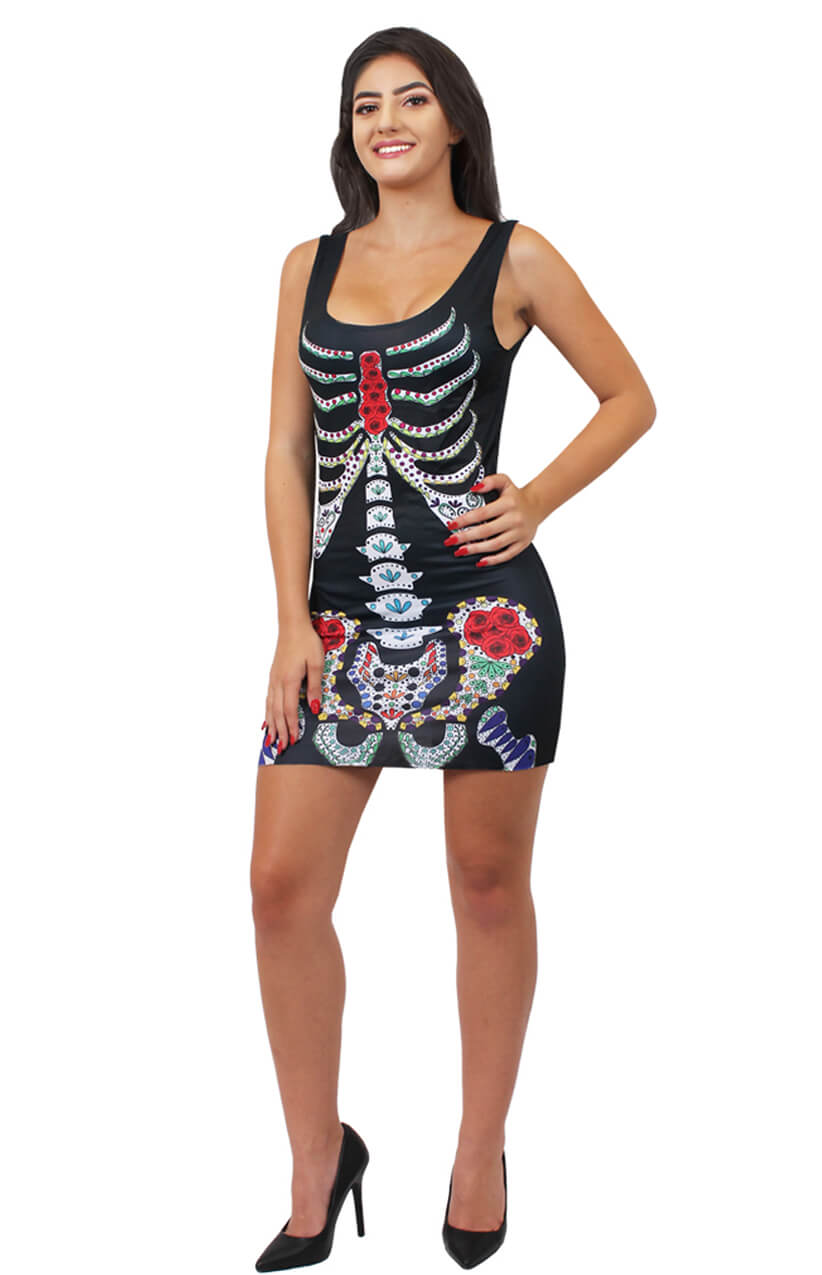 Ladies Day of the Dead Dress