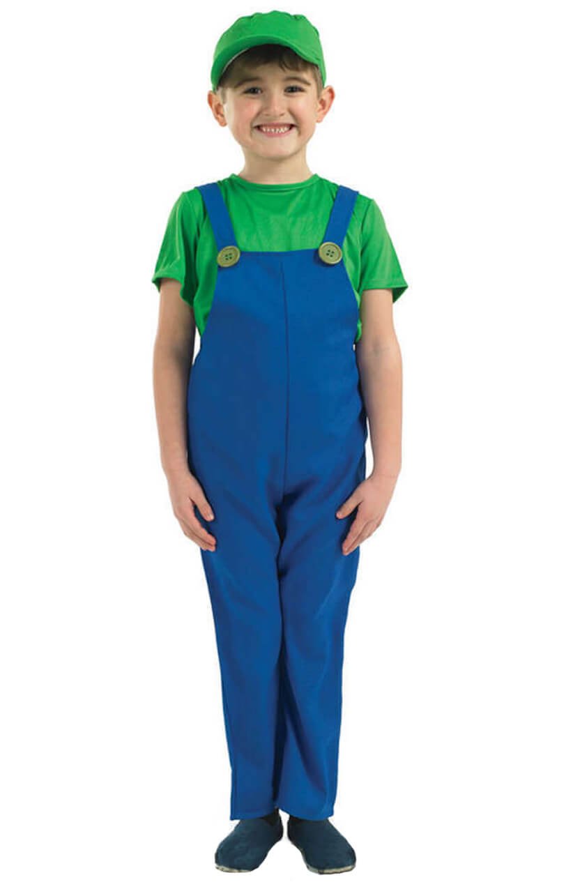 Green Plumbers Mate 80's Costume