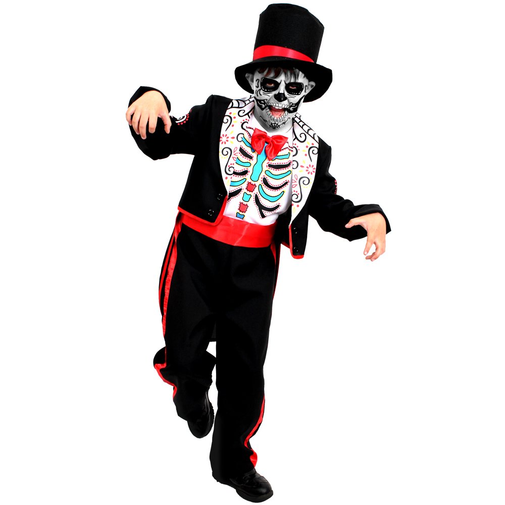 Boys Day of the Dead Costume