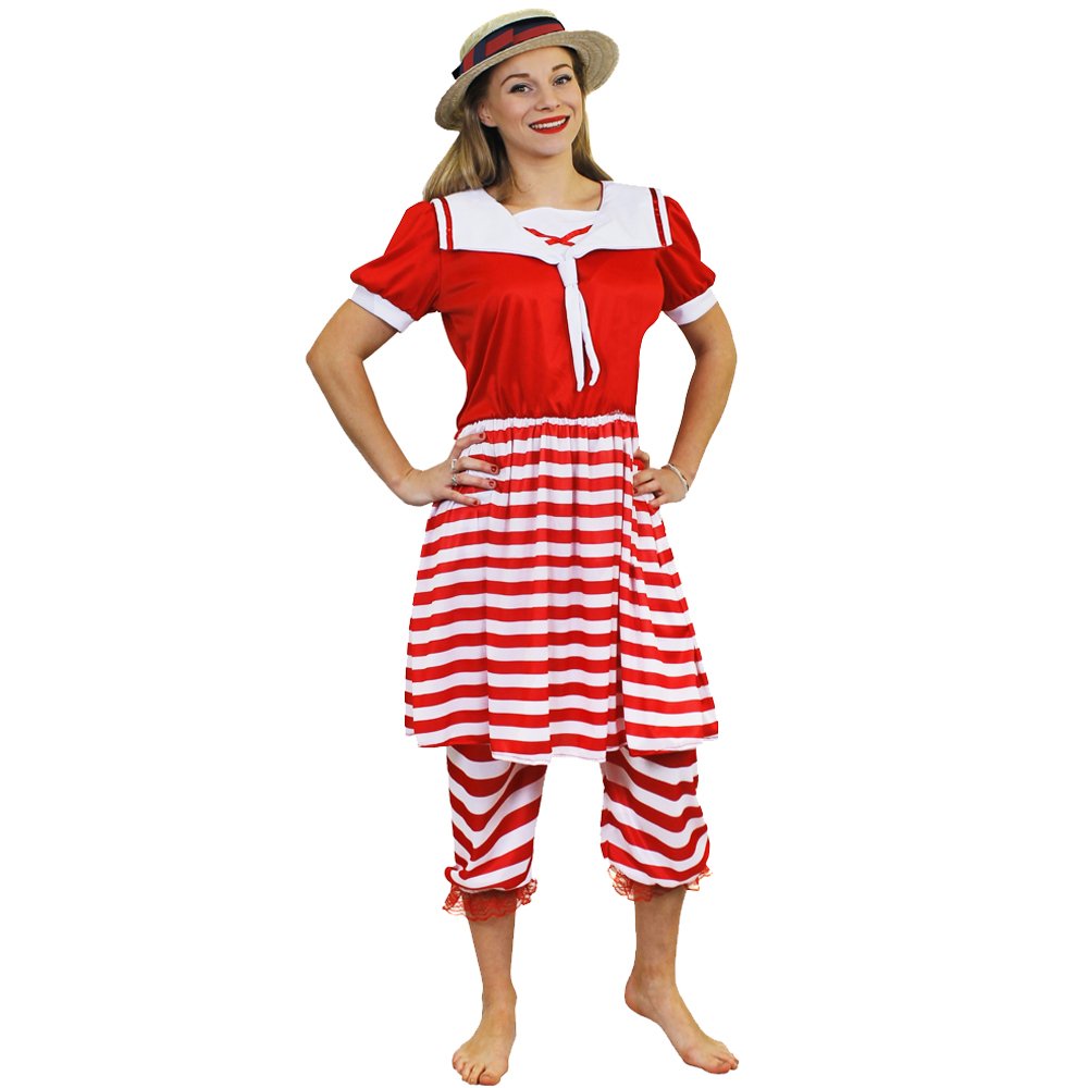Ladies Victorian Bather Costume