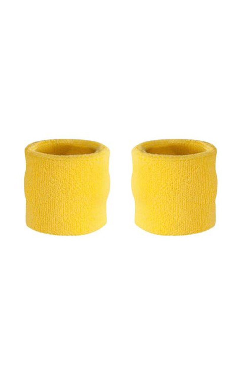 Yellow Wristbands Sweatbands