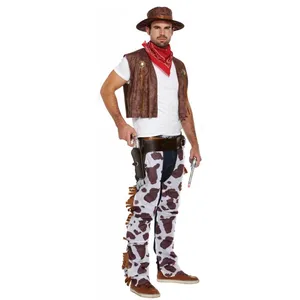 Men's Brown Cowboy Costume