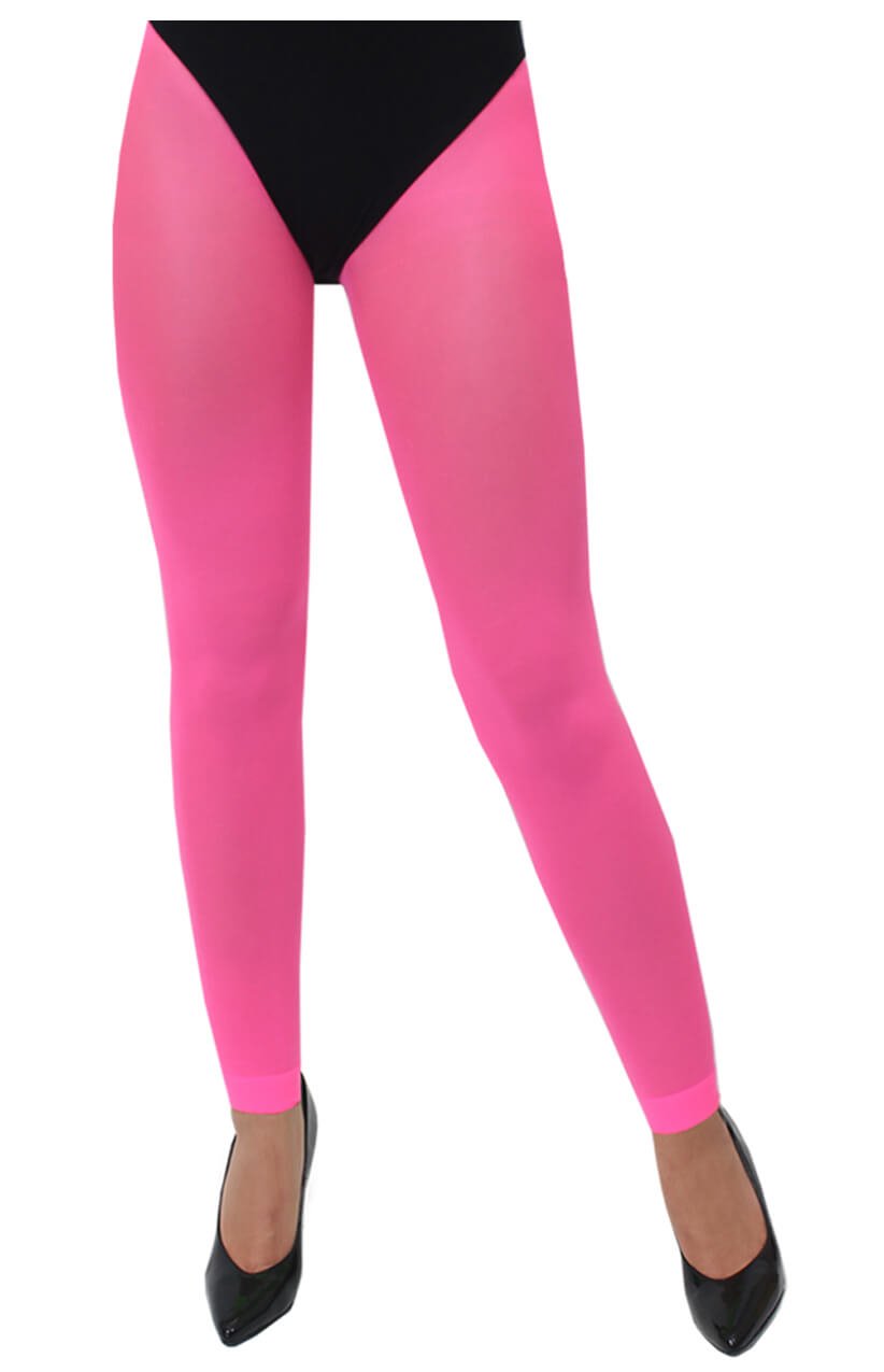 Pink Footless Tights