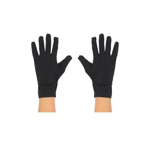 Short Black Gloves - Childs