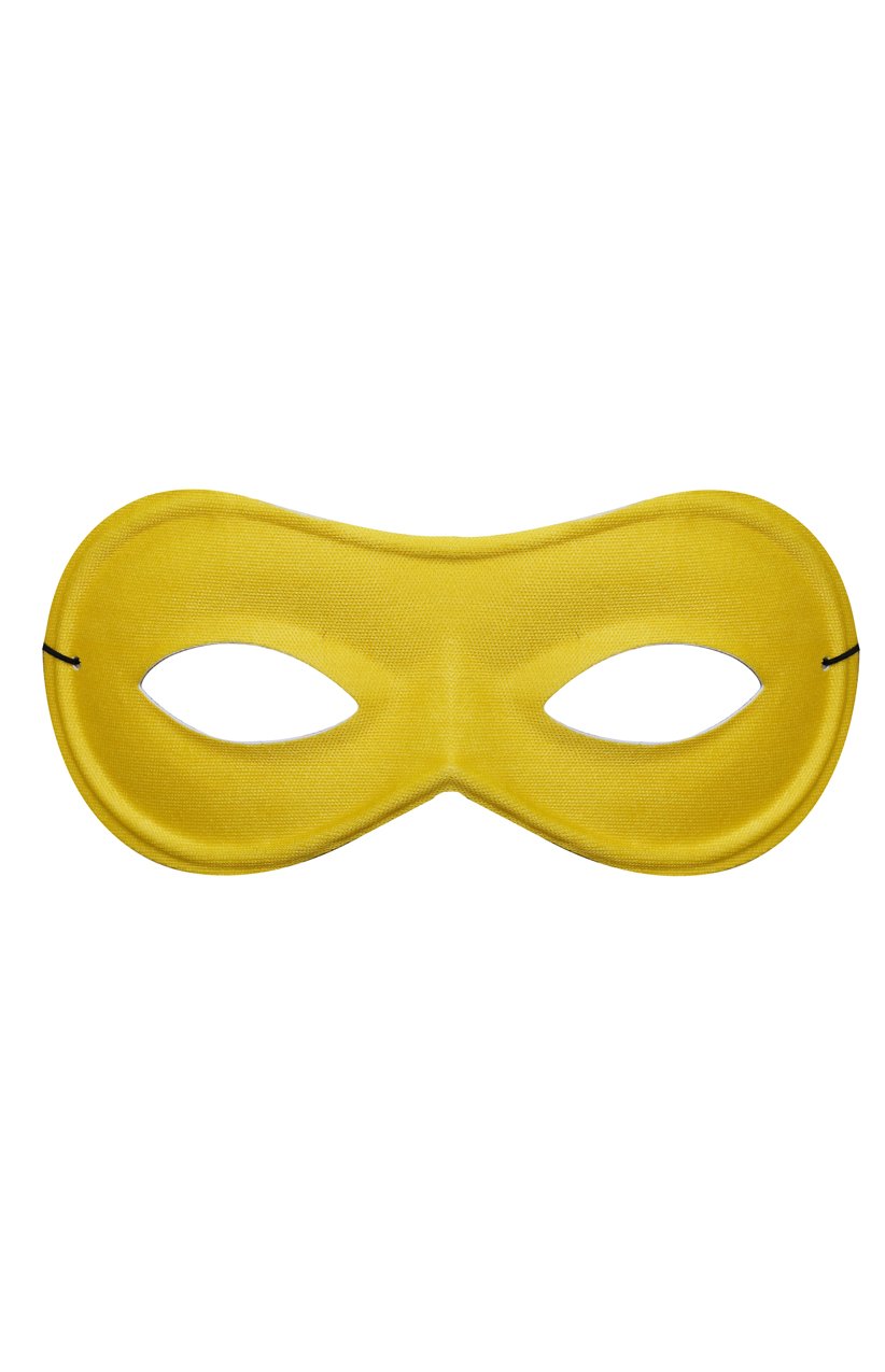 Yellow Superhero Mask
