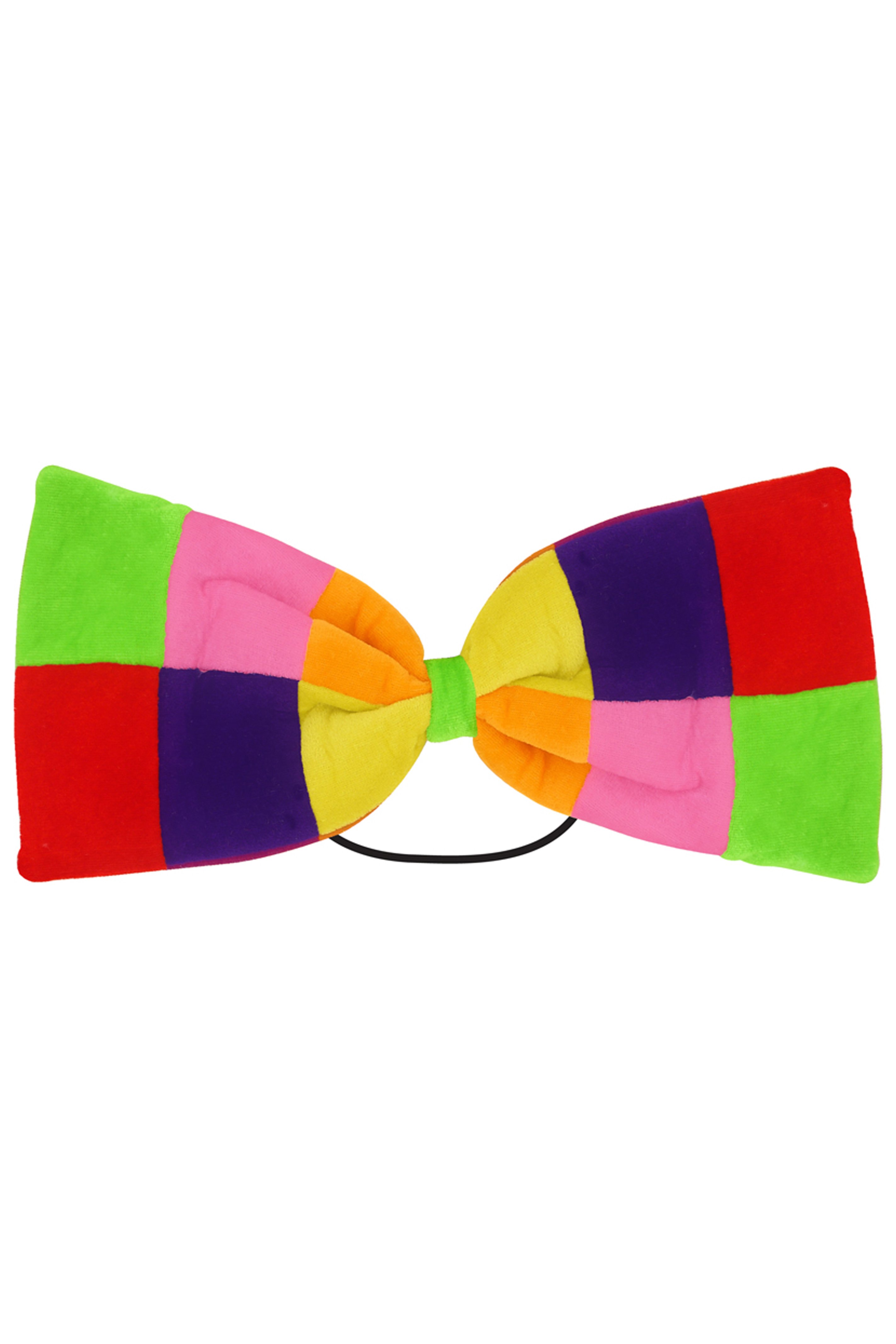 Multicoloured Clown Jumbo Bow Tie