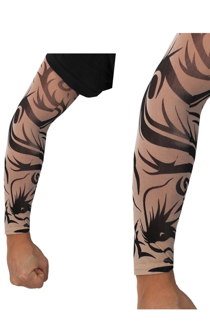 Fake Patterned Tattoo Sleeve