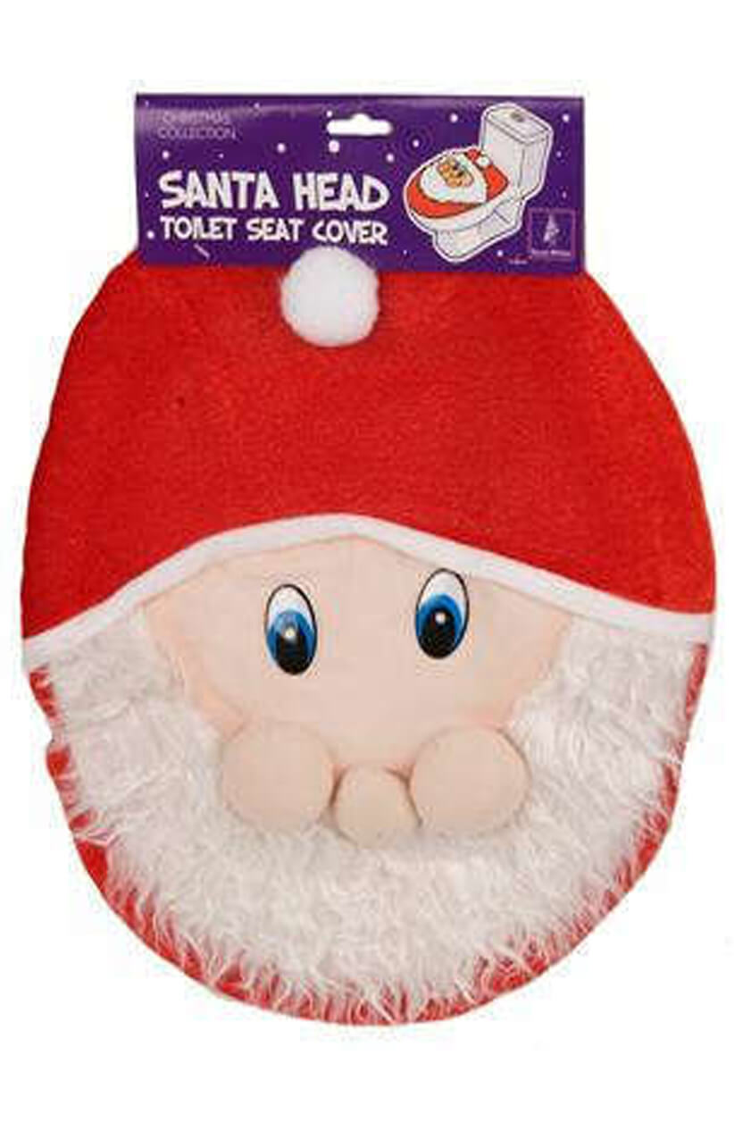 Father Christmas Toilet Seat Cover