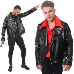 Adults Leather Look Jacket