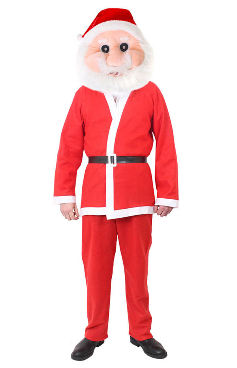 Budget Santa Mascot Costume