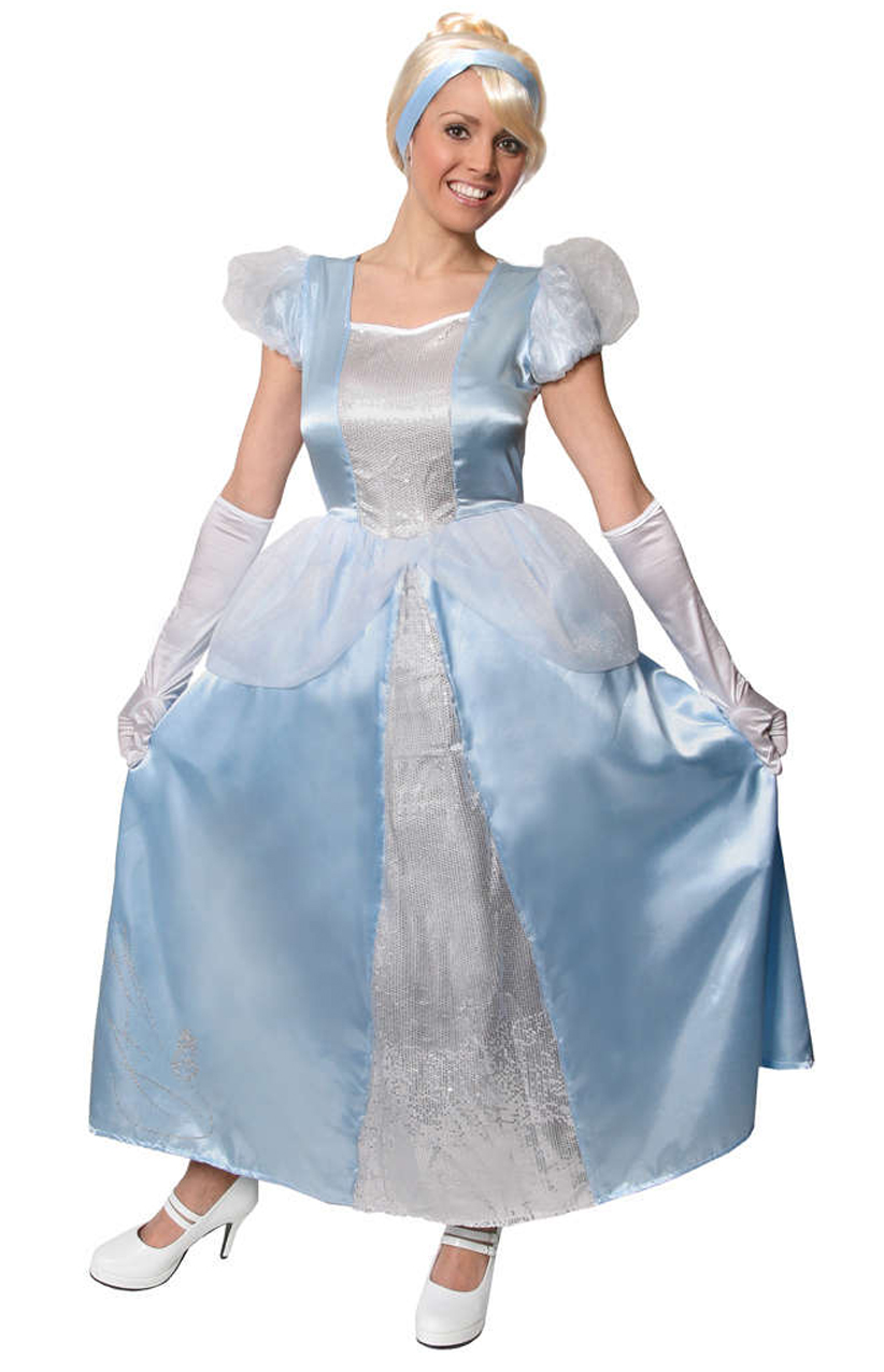 Faulty Adults Blue Princess Costume