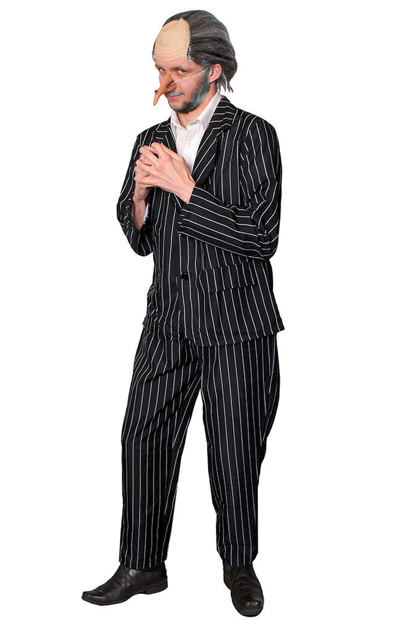 Mens Evil Orphan Catcher Costume