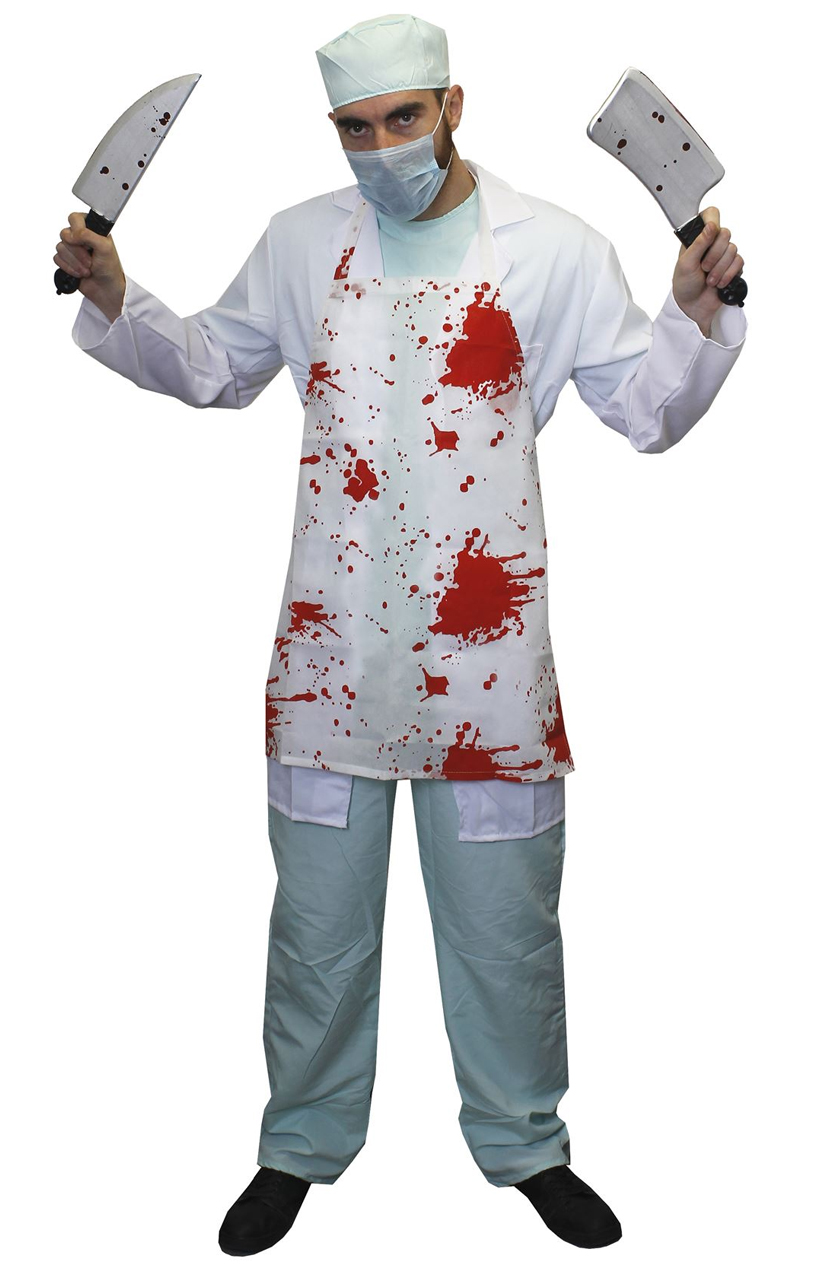 Adults Bloody Apron | 1 Pc | Halloween Costume Accessory