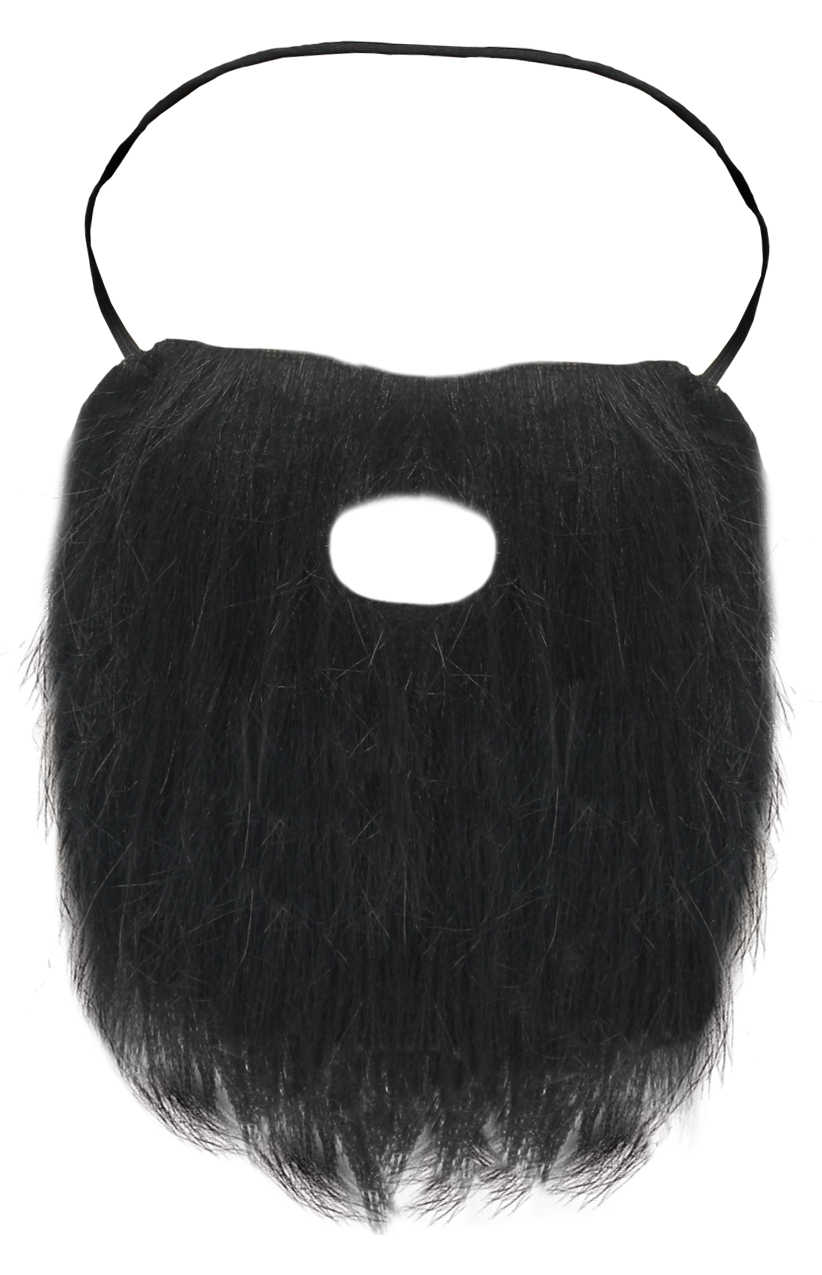 Black Beard Pirate Moustache/Beard